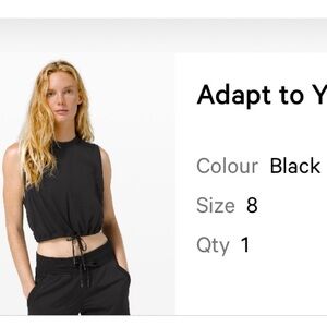 Lululemon Copped Top